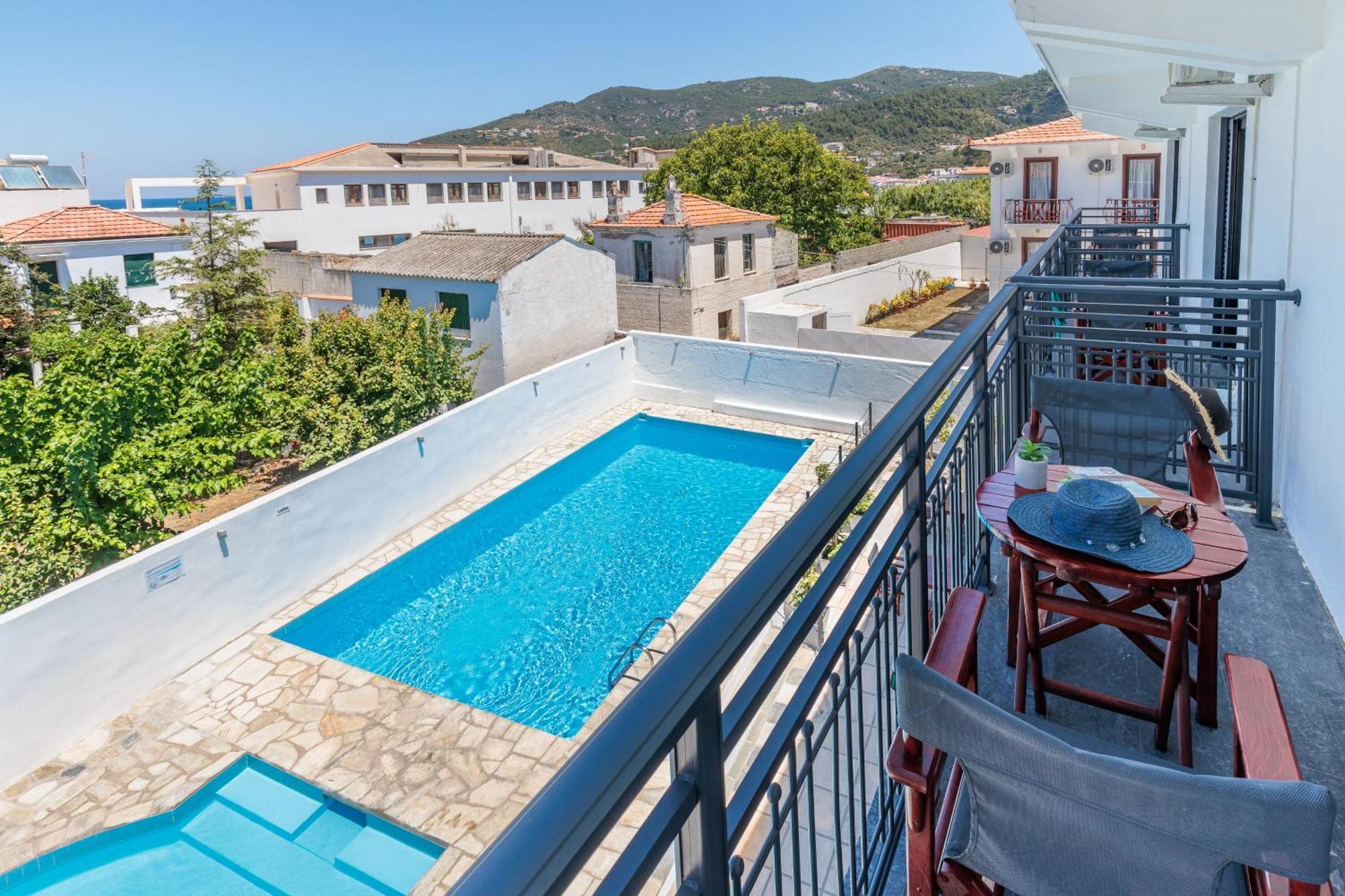 Amalia Hotel Skópelos Rom bilde